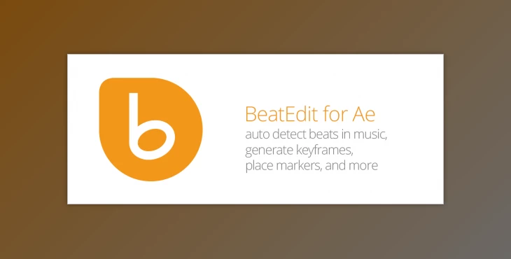 Aescripts - Download BeatEdit for After Effects