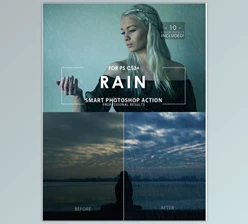 Download Rain Photoshop Action GraphicRiver-28806032
