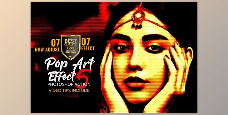 Download Pop Art Effect Photoshop Action CreativeMarket-4883415
