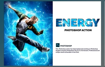 Download Energy <span class='badge badge-warning'>Photoshop</span> Action CreativeMarket-4809089