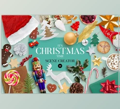 Download Christmas Scene Creator CreativeMarket-5498557