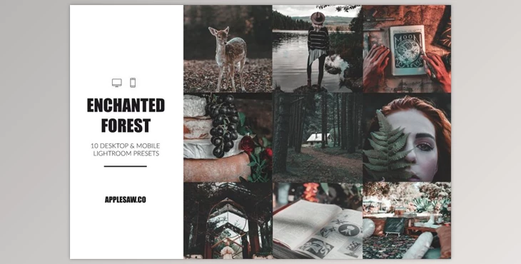 Download Enchanted Forest Lightroom Presets CreativeMarket-4957995