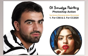 Download Oil Smudge Painting PS Action <span class='badge badge-warning'>CreativeMarket-5370495</span>