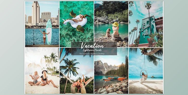 Download Emerald Vacation – Lightroom Presets CreativeMarket-5219460