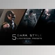 Download 5 Dark style Lightroom presets CreativeMarket-5106345 - Includes XMP, LRTEMPLATE, DNG, PDF