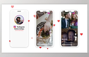 Download Instagram <span class='badge badge-warning'>Live</span> Stream (Videohive 28890178) - AE Project For blogger, channel