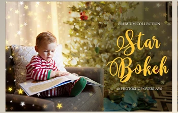 Download Star Bokeh <span class='badge badge-warning'>Photoshop</span> <span class='badge badge-warning'>Overlays</span> (CM-4548423) - PNG