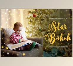 Download Star Bokeh Photoshop Overlays (CM-4548423) - PNG