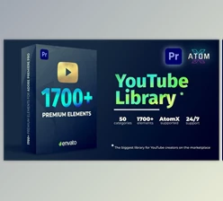 Download Videohive Youtube Pack - Transitions & Assets  27009072 V2.1