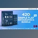 Download Simple Flat Infographics Bundle V4 (Videohive 22266430) - AE Project For analytics, callouts, charts, corporate, data