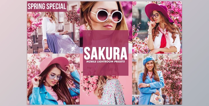Download Mobile Lightroom Presets SAKURA CreativeMarket-4817731