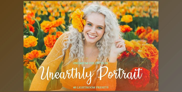 Download Lightroom Presets-Unearthly Portrait CreativeMarket-4821493