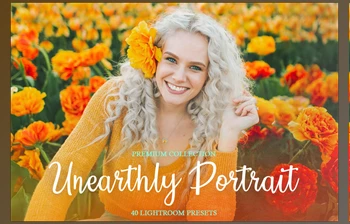 Download Lightroom <span class='badge badge-warning'>Presets</span>-Unearthly Portrait CreativeMarket-4821493