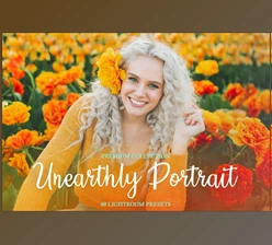 Download Lightroom Presets-Unearthly Portrait CreativeMarket-4821493