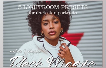 Download 5 Dark Skin Lightroom Presets <span class='badge badge-warning'>CreativeMarket-5361772</span> XMP, DNG, PDF
