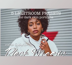 Download 5 Dark Skin Lightroom Presets CreativeMarket-5361772 XMP, DNG, PDF