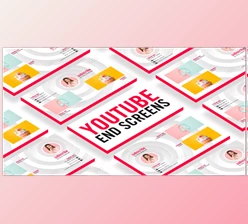 Videohive YouTube End Screens 25418754 AE Project