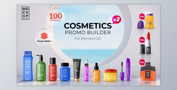 Download Videohive Cosmetics Promo Builder V2 27750938