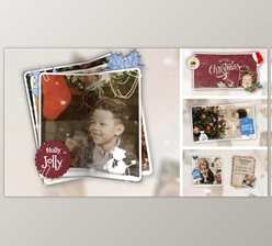 Download Christmas Folded Slideshow (Videohive 29359848) - AE Project For Video Displays, Holidays