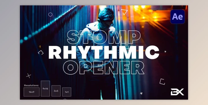 Download Rhythmic Opener (Videohive 28782290) - AE Project For Openers, Abstract