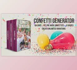 Download Confetti Generator Bundle (Videohive 21668805) - AE Project For Elements