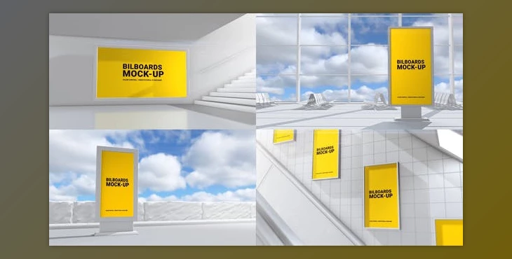 Download Outdoor Mockups II (Videohive 29532808) - AE Project (Video Displays, 3D Object)