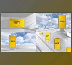 Download Outdoor Mockups II (Videohive 29532808) - AE Project (Video Displays, 3D Object)