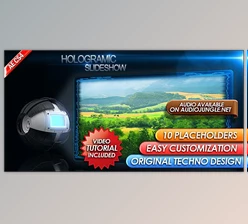 Download Hologramic SlideShow (Videohive 143442) - AE Project