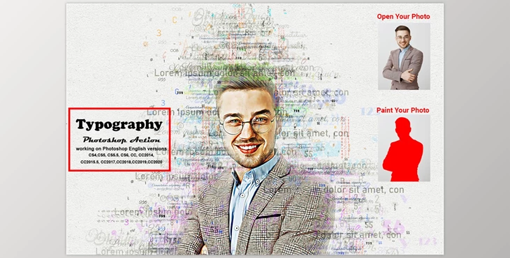 Download Typography Photoshop Action CreativeMarket-5497844 (ABR, PDF, ATN, PAT)