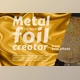 Download Metal foil creator — Mockup CreativeMarket-5553421 (JPG, PSD)