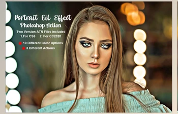 Download Portrait Oil <span class='badge badge-warning'>Effect</span> Photoshop Action CreativeMarket-5555086 (ATN)