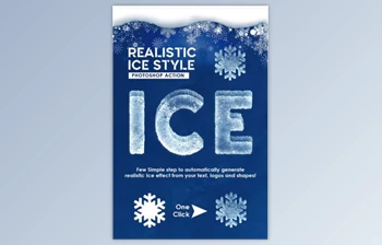Download Realistic Ice <span class='badge badge-warning'>Style</span> – Photoshop Actions GraphicRiver-29313503 (PSD, PAT, ASL, ATN)