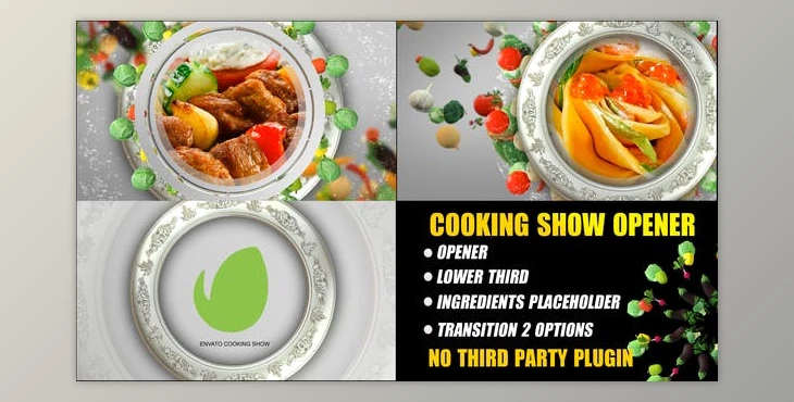 Download Cooking Show Opener / Food show intro (Videohive 26019087) - AE Project