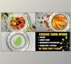 Download Cooking Show Opener / Food show intro (Videohive 26019087) - AE Project