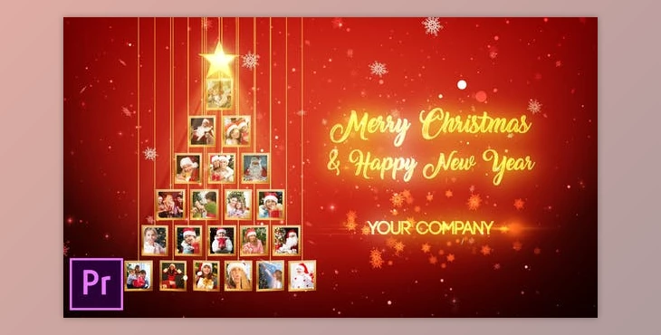 Christmas Tree Photos Opener - Premiere Pro (Videohive 29575956) - PR Project
