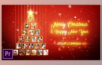 Christmas <span class='badge badge-warning'>Tree</span> Photos Opener - Premiere Pro (Videohive 29575956) - PR Project