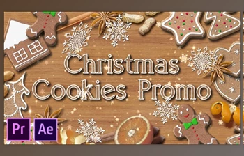 Christmas Cookies Promo / Premiere Pro (<span class='badge badge-warning'>Videohive</span> 29575891) - PR <span class='badge badge-warning'>Project</span>