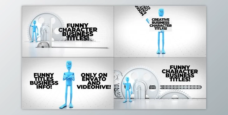 Download Funny Character Titles Bundle (Videohive 29418477) - Motion Graphics Template Files