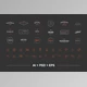Download Hipster Vintage Logo Pack CreativeMarket-60468 (TTF, OTF, JPG, PSD, EPS, AI)