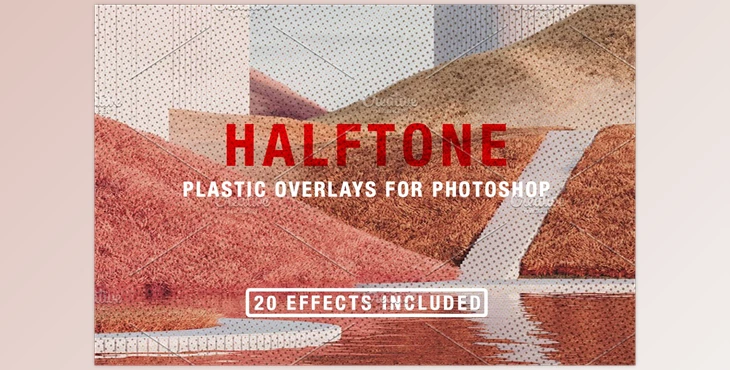 Download Halftone + Plastic Overlays CreativeMarket-5598574 (PNG)