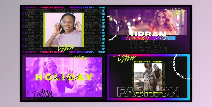 Download Trendy Urban Intro (Videohive 29599844) - AE Project