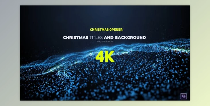 Download Particle Christmas (Videohive 29582933) - AE Project