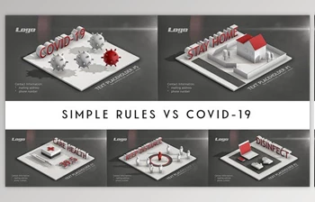 Download <span class='badge badge-warning'>Anti</span> COVID-19 (Videohive 29608234) - AE Project