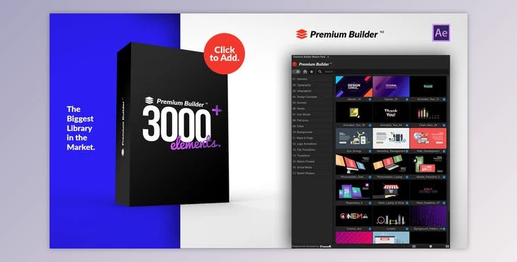 Download PremiumBuilder Motion Pack V3 (Videohive 24019319) - AE Project