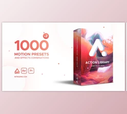 Download Action Library - Motion Presets Package V2 (Videohive 22243618) - AE Project