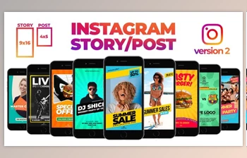 Download <span class='badge badge-warning'>Fresh</span> Instagram Stories (Videohive 24259724) - AE Project