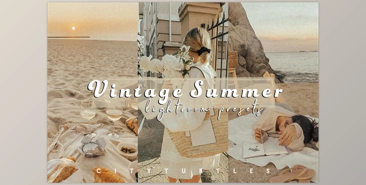 Download Grainy VINTAGE SUMMER Film Presets CreativeMarket-5452867 (XMP, LRTEMPLATE, DNG)