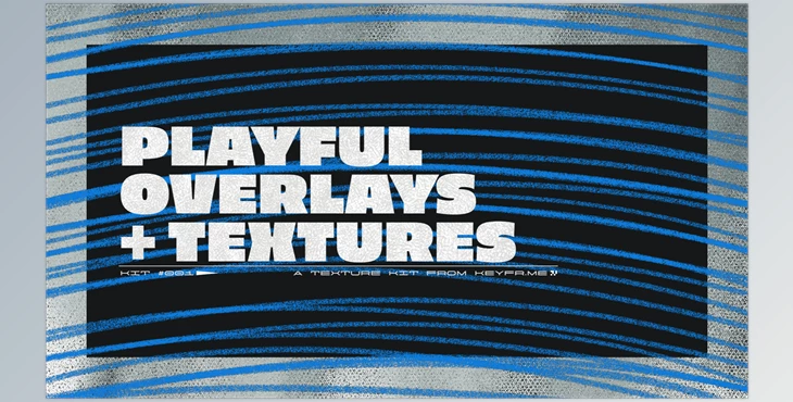 Download KeyFr – Playful Texture Kit.001 - After Effects, Premiere, Cinema 4d -(textures, footage, animations) - Prores 422