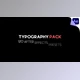 Download Typography Pack (Videohive 29547634) - AE Project