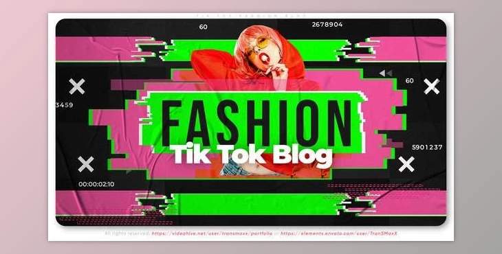Download Tik Tok Fashion Blog (Videohive  29622793) - AE Project